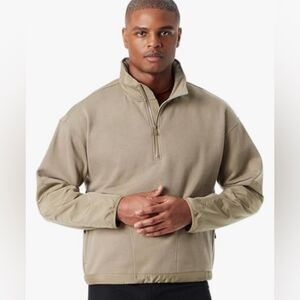 BASS OUTDOOR NWT Overland trek Men's Convertible 1/4 Zip Pullover